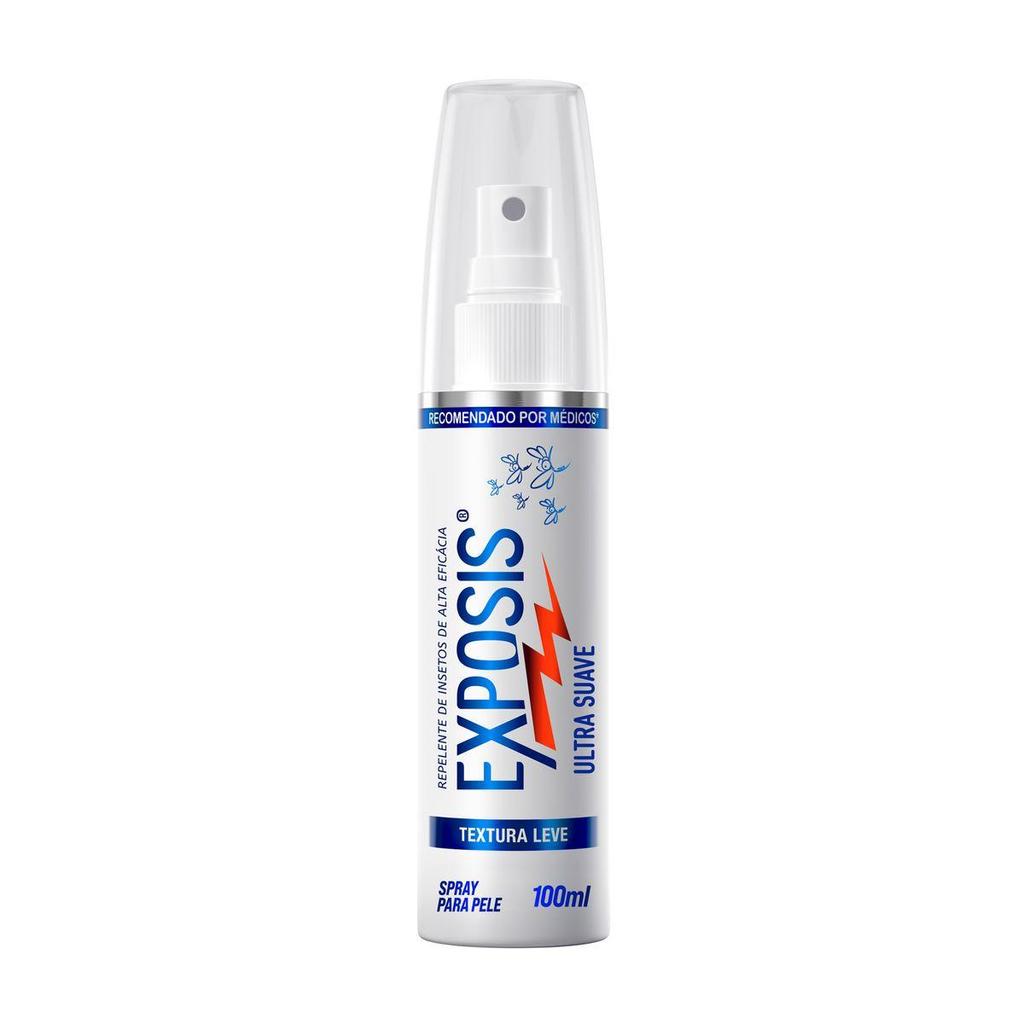Repelente Exposis sem Perfume Ultrassuave 100ml Spray — Perfumes