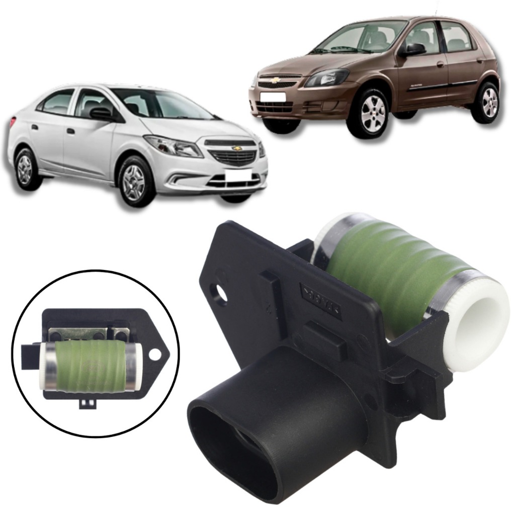 Resistência DO Eletroventilador GM Celta 1.0 1.4 2000 2016 Prisma