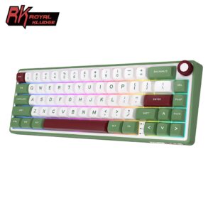 RK Royal Kludge Junta Com Fio Hot Swapple Teclado Mecânico