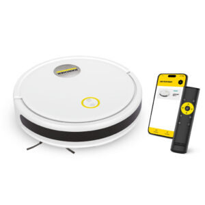 Robô Aspirador Kärcher Rcv 2 Aspira e Passa Pano 4000Pa Wi-Fi e