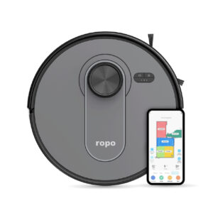 Robô Aspirador Ropo Vision Aspira e passa pano, alto poder de sucção