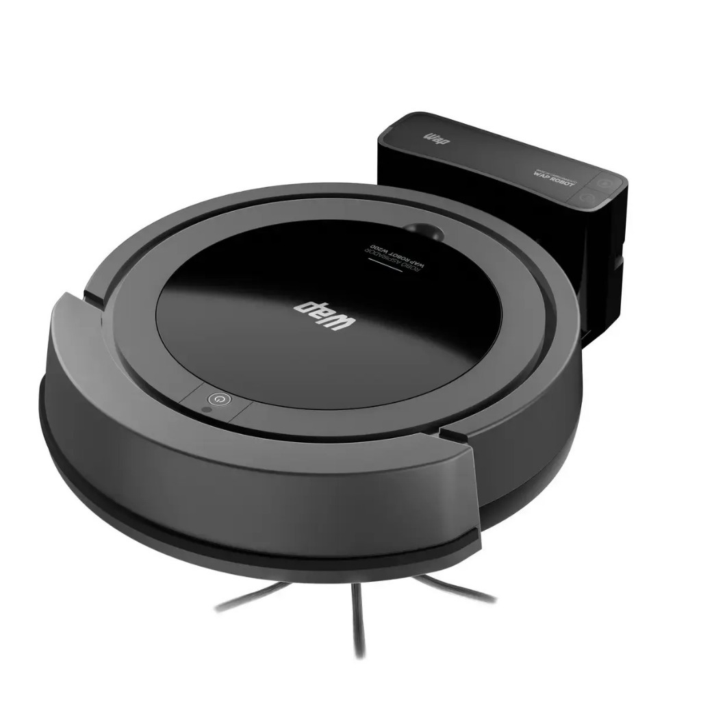Robô Aspirador Wap Robot 3 em 1 Com Controle Bivolt