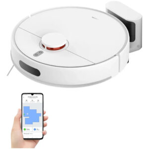 Robô Aspirador Xiaomi 10pa Ultra Potente Bivolt Branc Branco