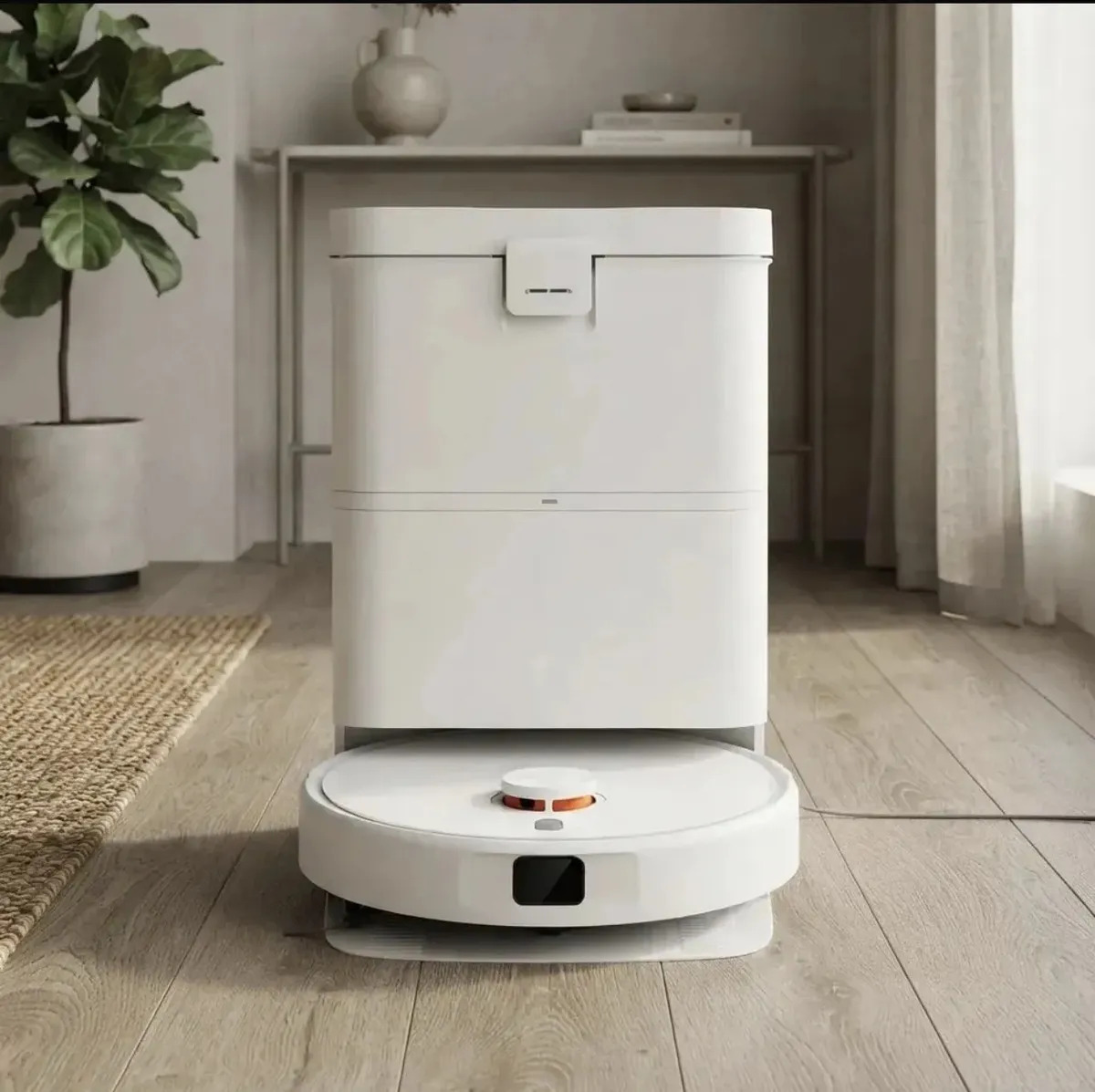 Robô Aspirador Xiaomi Vacuum Branco 220V — Eletroportáteis