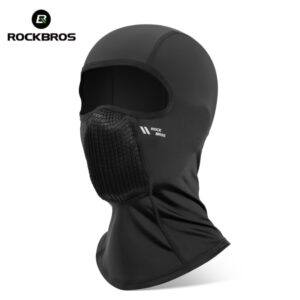 Rockbros Ciclismo Máscara Facial Completa Verão Respirável Gelo Seda