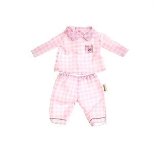 Roupa de Boneca Metoo Pijama Rosa com Cabide
