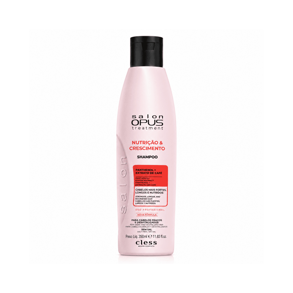 Salon Opus Shampoo Nutrição Crescimento 350ml