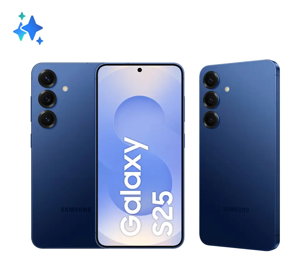 Samsung Galaxy S25 5G, 256GB, 12GB, Câmera Tripla Azul marinho — Celulares e Acessórios