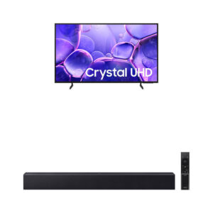 Samsung Smart TV 55" Crystal UHD 4K U8600F Soundbar — Áudio e Fones