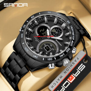 Sanda New Business Trend Men Workplace Watch Esportes Relógio Noturno
