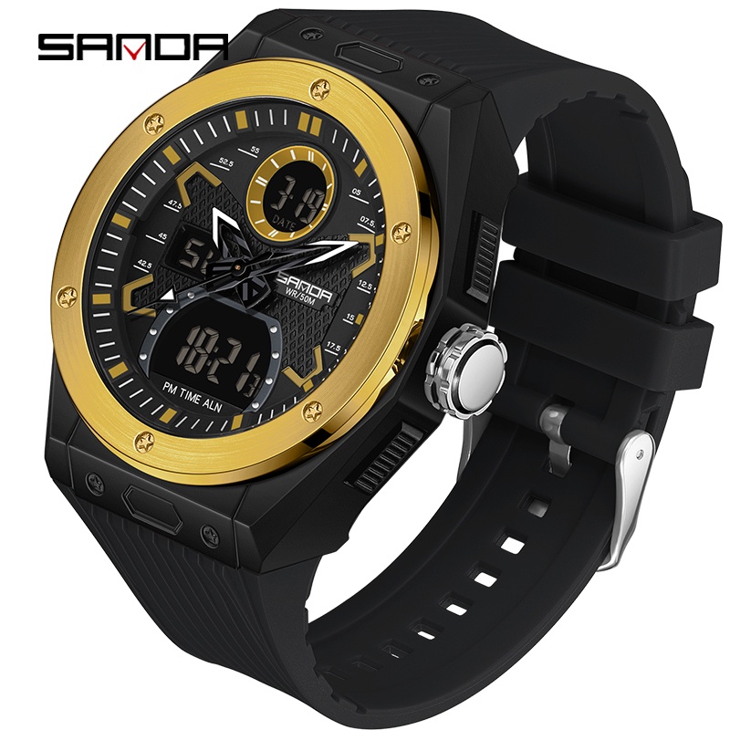 Sanda Original Multi-Display Exterior Multifuncional Quartzo Luxo