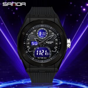 Sanda Original Multi-Display Exterior Multifuncional Quartzo Luxo