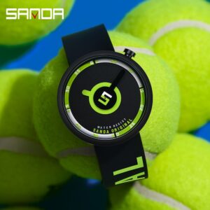 Sanda Relógio De Pulso Feminino Casual Esportivo Fashion Estilo