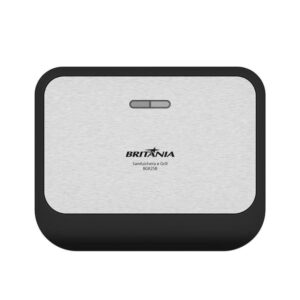 Sanduicheira E Grill Britânia Inox 2 Em 1 BGR25B 220V