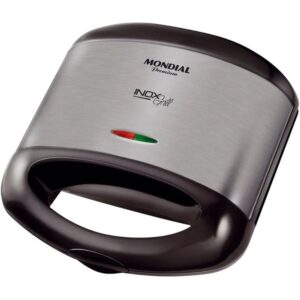 Sanduicheira e Grill Mondial Premium 2 em 1 Revestimento Antiaderente
