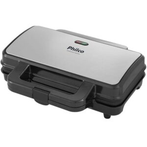 Sanduicheira E Grill Philco PGR02I Inox Antiaderente 900W 110V