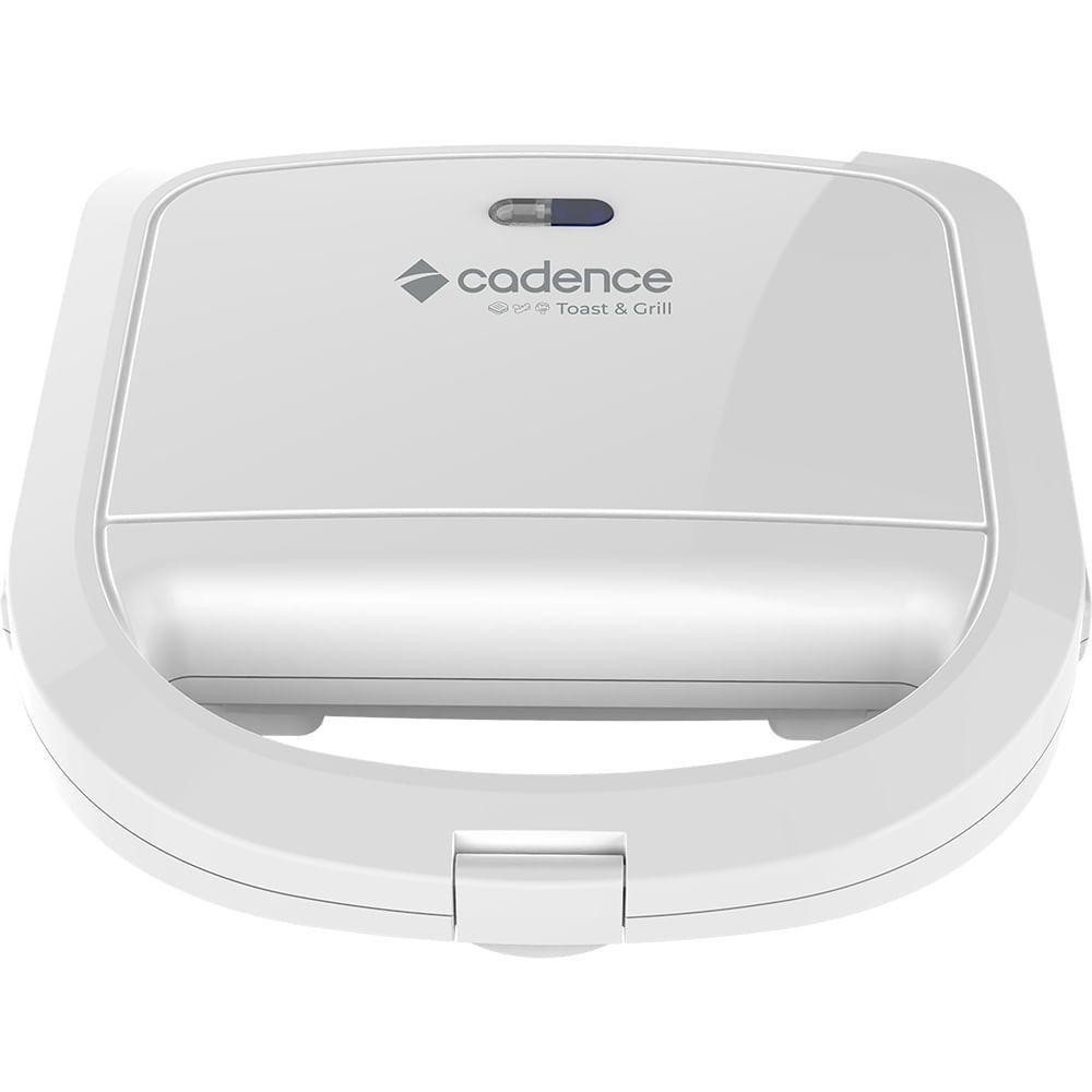 Sanduicheira Elétrica Cadence Toast Grill Branca 220V