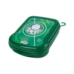 Sanduicheira Futebol Time Palmeiras Lancheira Porta Pão Plasútil