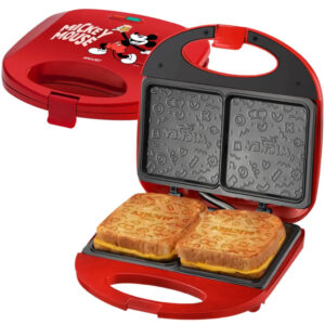 Sanduicheira Grill Disney Mallory Mickey Mouse Funny Plates 750W 127V