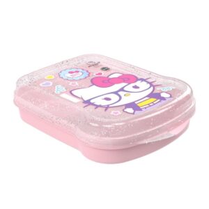 Sanduicheira Hello Kitty Lancheira Passeio Porta Pão Plasútil