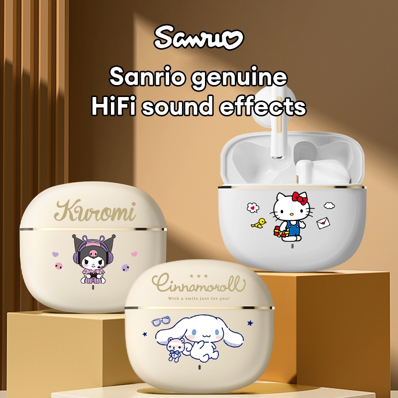 Sanrio JJ-03 Fone De Ouvido Sem Fio Bluetooth Hifi Som Bateria De