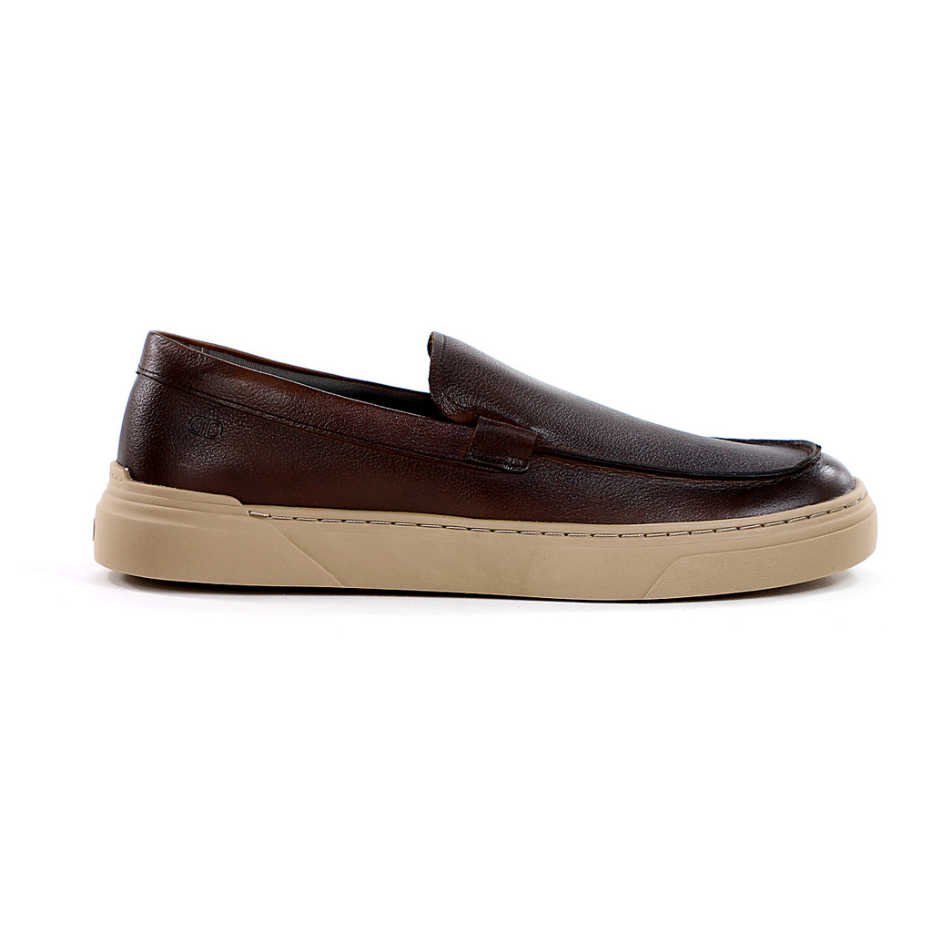 Sapatênis Democrata Bill Slip On Marrom Escuro Masculino