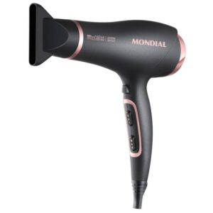 Secador de cabelo 2200 watts Black Golden Rose bivolt Mondial