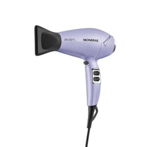 Secador de Cabelo Mondial Space Shine Lilás 2000W 127V