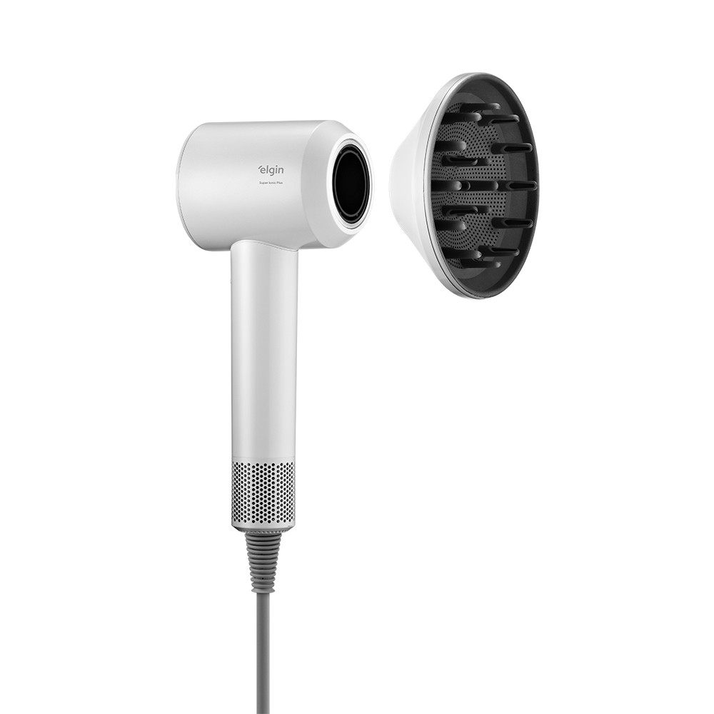Secador de Cabelo Super Ionic 1.700W Branco Motor Bldc 3 Temperaturas