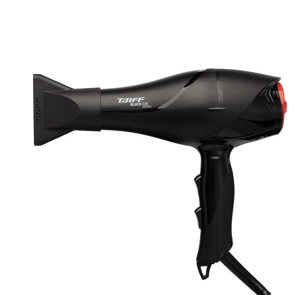Secador de Cabelo Taiff Black Ion 2000W 127V Preto — Eletroportáteis