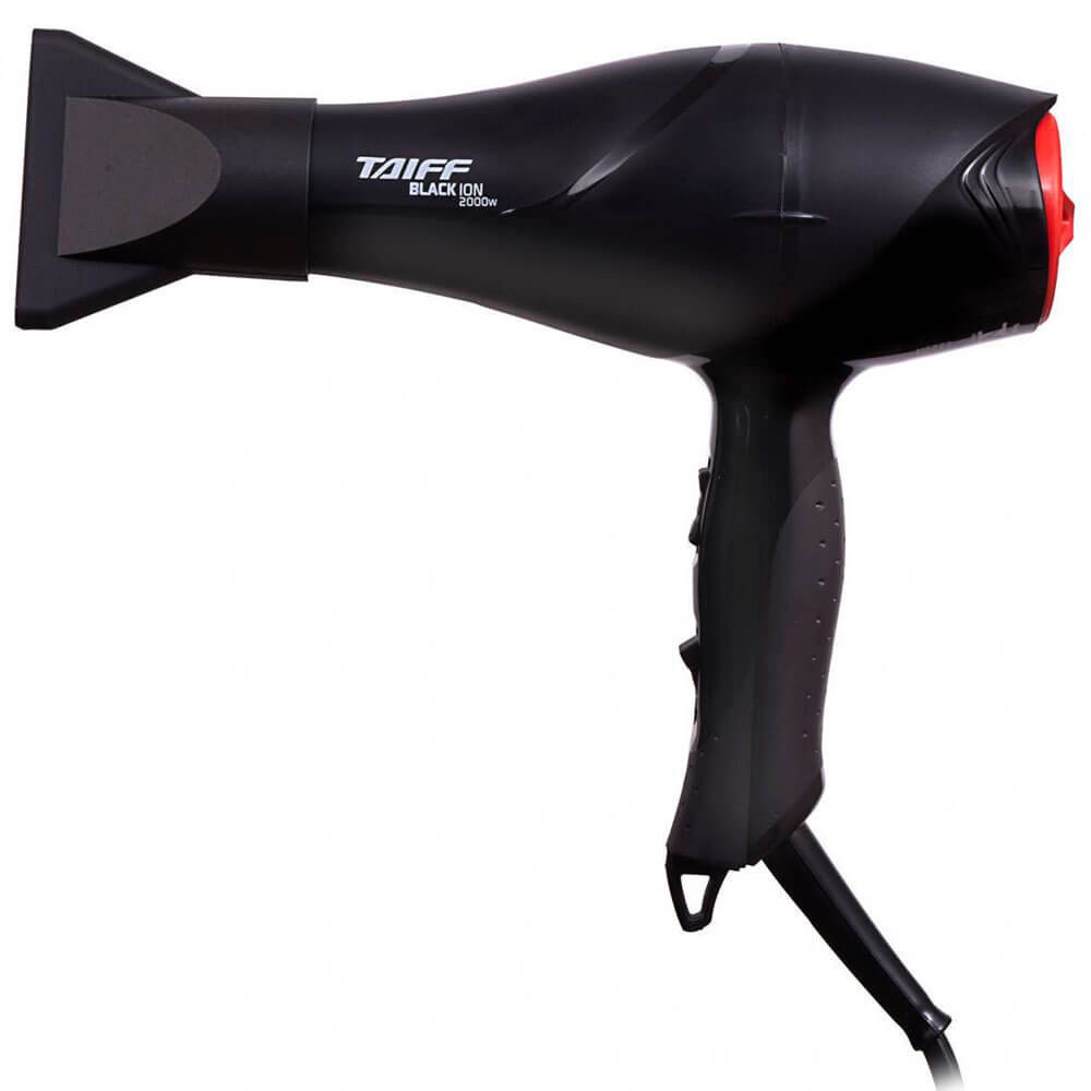 Secador de Cabelo Taiff Black Ion 2000W — Eletroportáteis