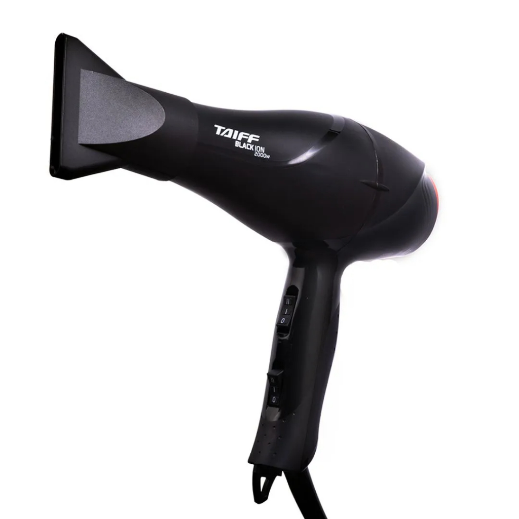 Secador de Cabelo Taiff Black Íon 2000W Preto 220V — Eletroportáteis