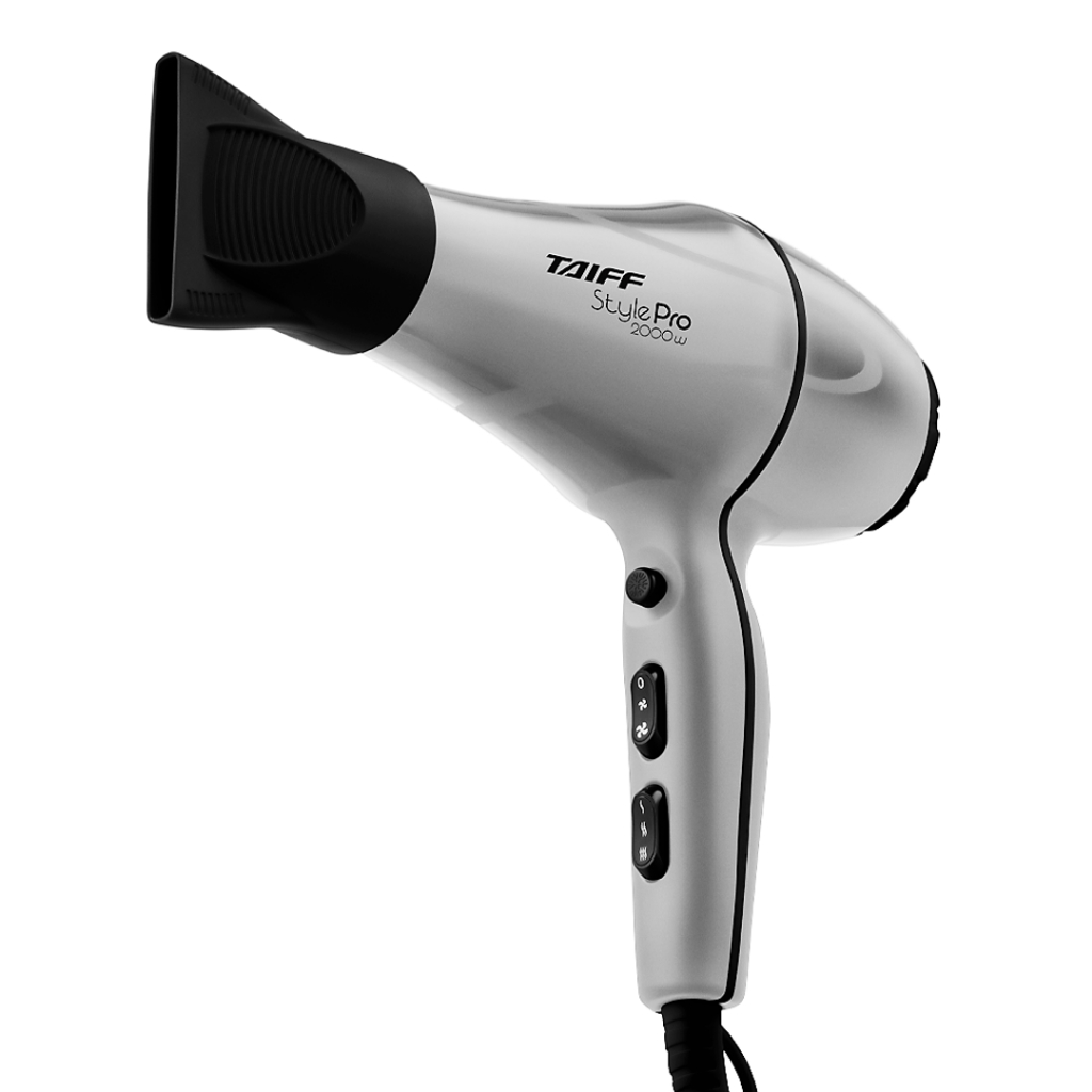 Secador de Cabelo Taiff Style Pro 2000W Prata Perolado 220V