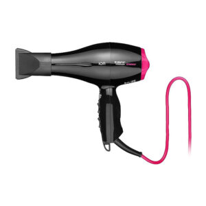 Secador de Cabelo Titanium 2100W Preto Rosa Taiff 220V