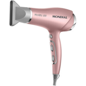 Secador de Cabelos Golden Rose, 2000 W, Tourmaline Íon Mondial