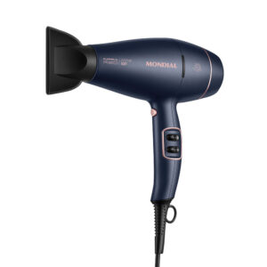Secador de Cabelos InfraRed Mondial Azul e Golden Rose0W