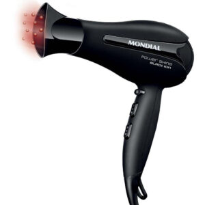 Secador de Cabelos Power Shine Black 2000W Mondial