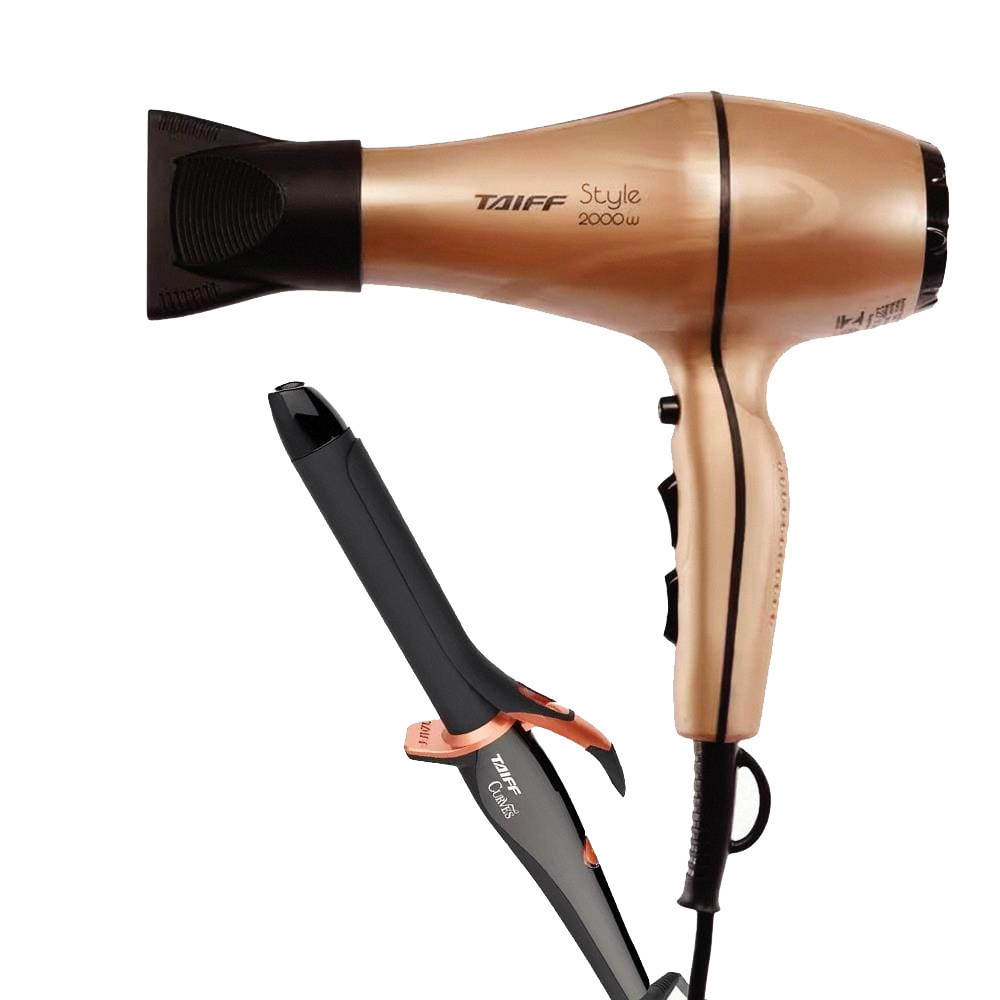 Secador de Cabelos Taiff Style Motor AC Profissional 2000W — Eletroportáteis