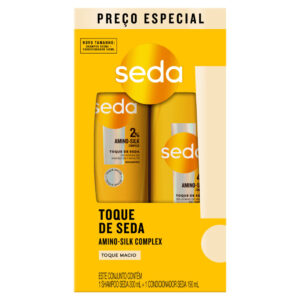 Seda Kit Shampoo Condicionador Toque de Seda 300ml
