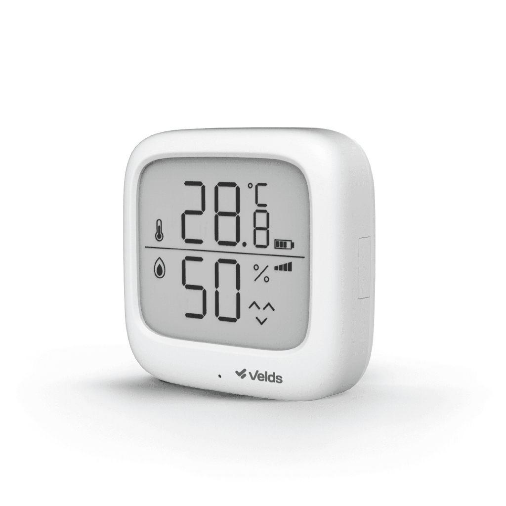 Sensor de Temperatura e Umidade Wifi Velds c Display Digital e