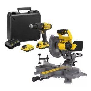 Serra Esquadrias Scm701 Parafusadeira Scd711c2k 2 Baterias e