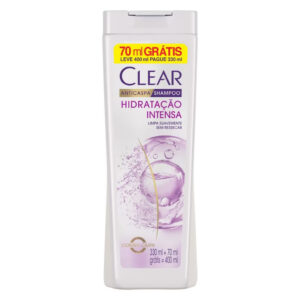 Shampoo Anticaspa Clear Hidratação Intensa Feminino 400ML
