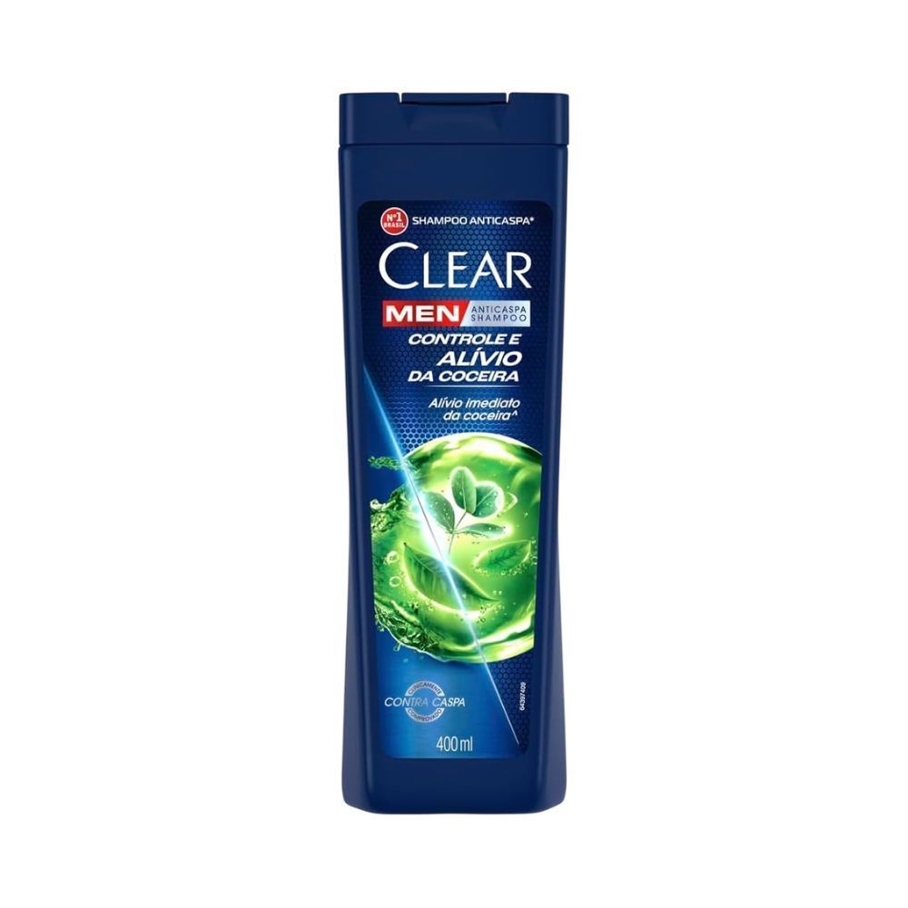 Shampoo Anticaspa Clear Men Anti Coceira 400Ml