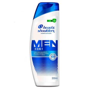 Shampoo Anticaspa Head&Shoulders Men 3 em 1 200ml