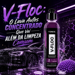 Shampoo Automotivo Lava Auto Concentrado V-floc 240ml Vonixx
