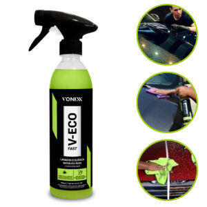 Shampoo Automotivo V-Eco Fast Vonixx 500ML Lavagem Ecológica Sem Água