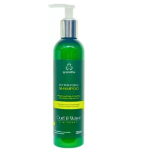 Shampoo C Ozônio Vector Force Cacho E Crespos 280g Grandha