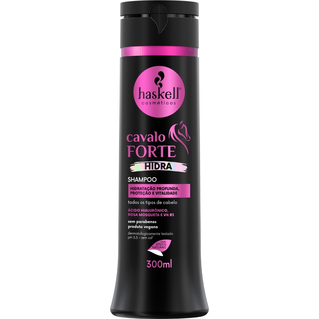 Shampoo Cavalo Forte Hidra 300ml Haskell — Cabelos
