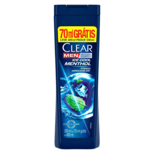 Shampoo Clear Men Antic Ice Cool Menthol 400ml Leve Pague