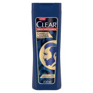 Shampoo Clear Men Cabelo e Barba 200ml